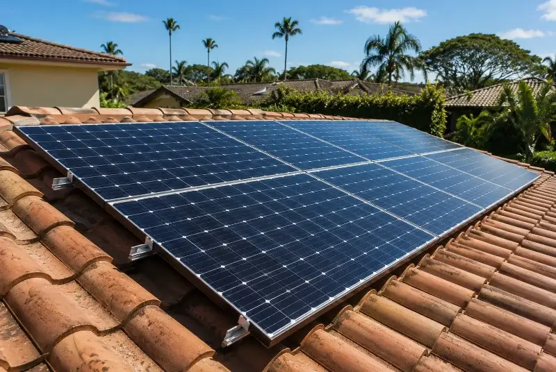 Installation de panneaux solaires à Gigean